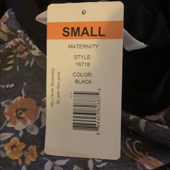 Floral Print Novelty Baseball Sweatshirt 64-156 - Picture 4 of 5